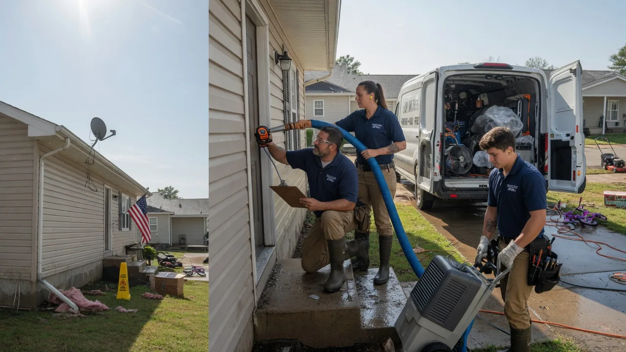 Ceiling Water Damage Restoration in Perkiomenville, PA near me